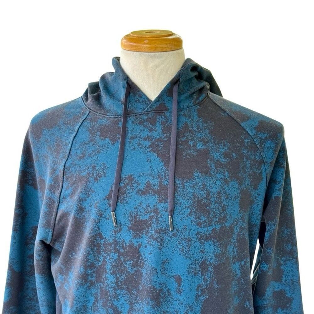 Lululemon City Sweat Pullover Hoodie. Blue Space Dye. Size Medium. - Picture 3 of 6